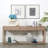 Ming 83.86'' Solid Wood Console Table