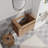 30 Inch Bathroom Vanity With Open Shelf