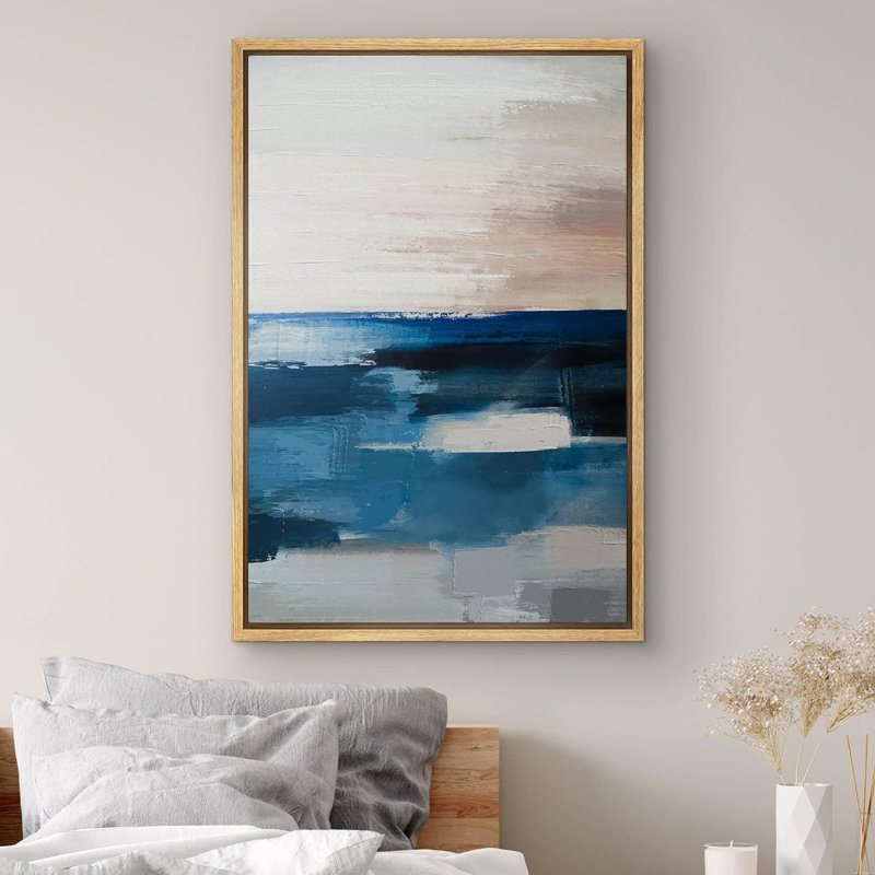" Serene Blue Seascape "
