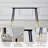 Winser Metal Base Dining Table-2079050223