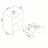 Blaklee Modern 23.7" 2-Drawer Nightstand-494080693-508339040