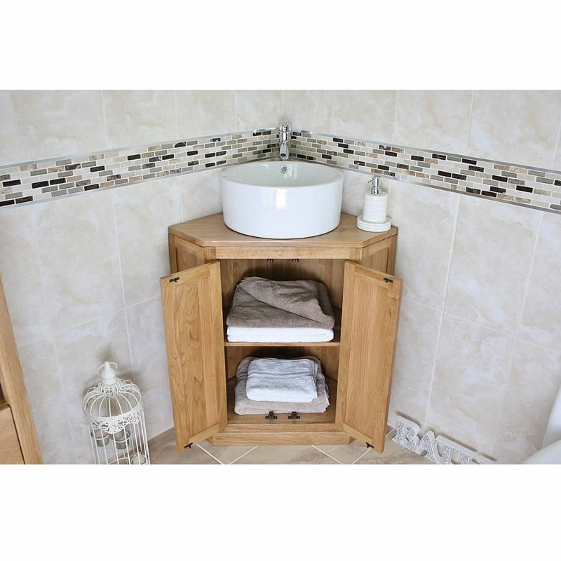 Elliot 550mm Single Bathroom Vanity with Vessel Ceramic Basin