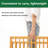 3 Tier Bamboo Shoe Rack,Portable Folding Shoe Storage Rack,Without Installation Small Shoe Rack Perfect For Corridors, Bedrooms And Small Space