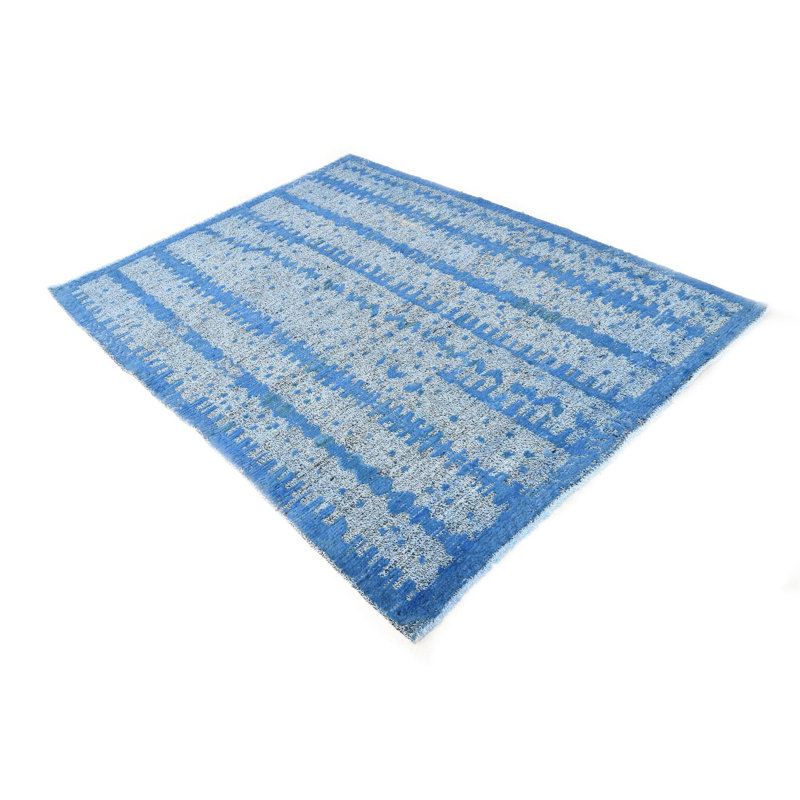 Tapis bleu Murry
