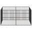 Turnersville 100cm H Galvanised Steel Exercise Pen-1111072043