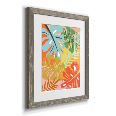 «Tropical Foliage I», reproduction d'art graphique sur papier