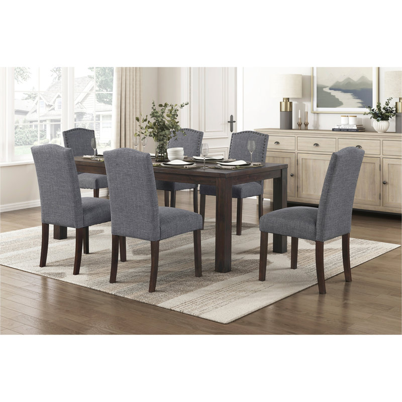 Ensemble de 2 chaises d'appoint Modern Modern Classic, Gris