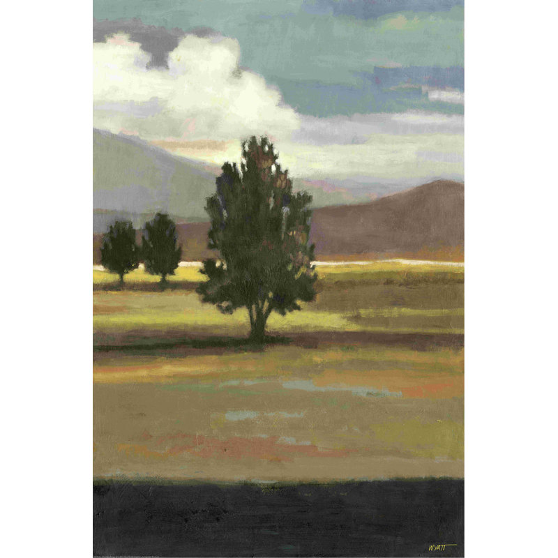 Chaîne de montagnes II, H 18 po x l 12 po