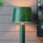 14X14x27" Leather Table Lamp, Assembly Required