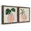 Simple Nature III - Ensemble de 2 peintures sur toile encadrées-2113175228-2113175225