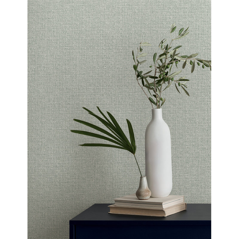Papier peint en coton Brindled, Vert