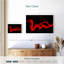Abstrait numérique Wispy Red-207379121
