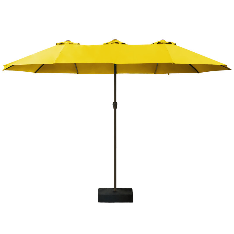 Parasol de marché 15X9Ft, Jaune