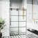 Elan 56-60" W x 74" H Sliding Frameless Shower Door with 3/8" Clear Glass