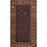 Hand Knotted Wool Geometric Area Rug