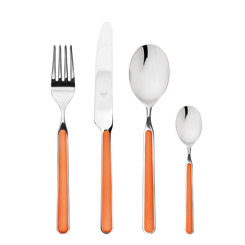 Fantasia Flatware Set - 24 Pieces - Vicuna, Light Blue