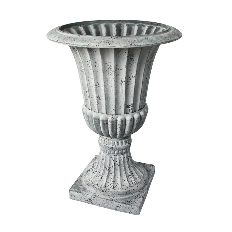 Jardinière de style urne Bayliff, Béton, H 30 po x l 21,25 po x P 21,25 po