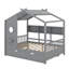 Lit en bois avec lit gigogne et tablette de rangement-732076137-732076136