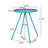 Patio Side Table With Stylish Design