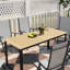 Rectangular 6 - Person Outdoor Table-1259674176