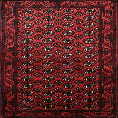 Tapis de style oriental rouge