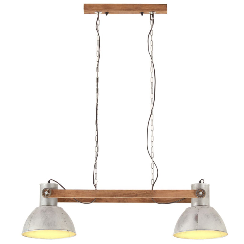 Kaitlin 2 - Light Kitchen Island Pendant, Silver