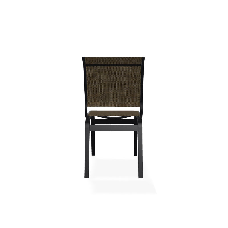 Chaise d'appoint de salle à manger Hiraku, Désert texturé, Beacon taupe Sunbrella®