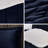 Full/queen Comforter - To , Navy+, Down Alternative, 2 Shams & 1 Pillow Alternative Fill, Navy+ Cozy Decorative-118754060-118754062