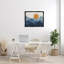 «Rising Sun Jagged Layered Mountain Range Peaks», art mural par JJ Design House LLC-75749251-75749253