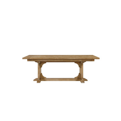 Table à tréteaux - amande (table seulement)