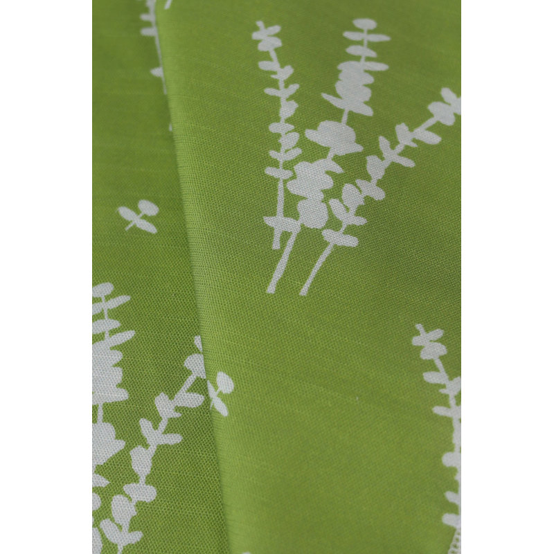 Eucalyptus Lumbar Pillow Cover & Insert, Green/Blue Floral Large