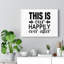 This Is Our Happily Ever After - Wrapped Canvas Print-160162626