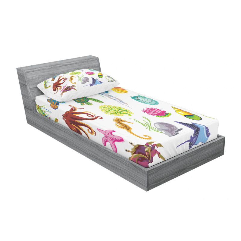 Microfiber Sheet Set, Twin XL Sheet Set with Pillowcase