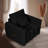 Modern Teddy Fabric Sofa Upholstered With Pillow - Perfect For Living Room, Office, And Bedroom --1250909634