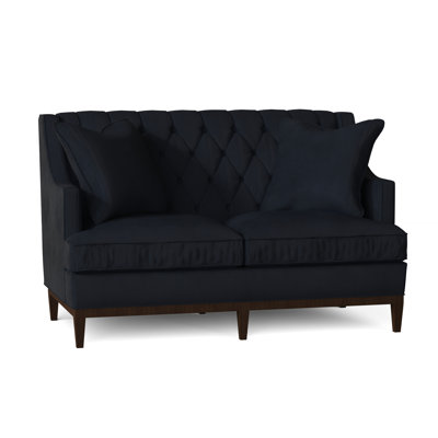 Causeuse accoudoir encastré 60" Carmel