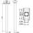 Brighton 51'' H Standard Post