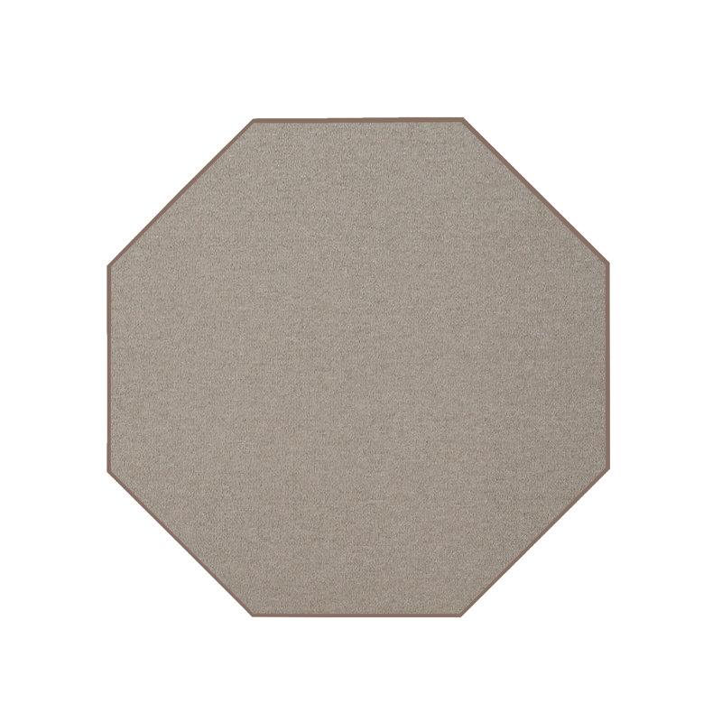 Amoriana Furnish my Place Modern Indoor/Outdoor Commercial Solid Color Rug - Pet and Kids Friendly Rug, Stain Resistant, Floor Carpet for Living Room & Hallway, Wedding - Beige