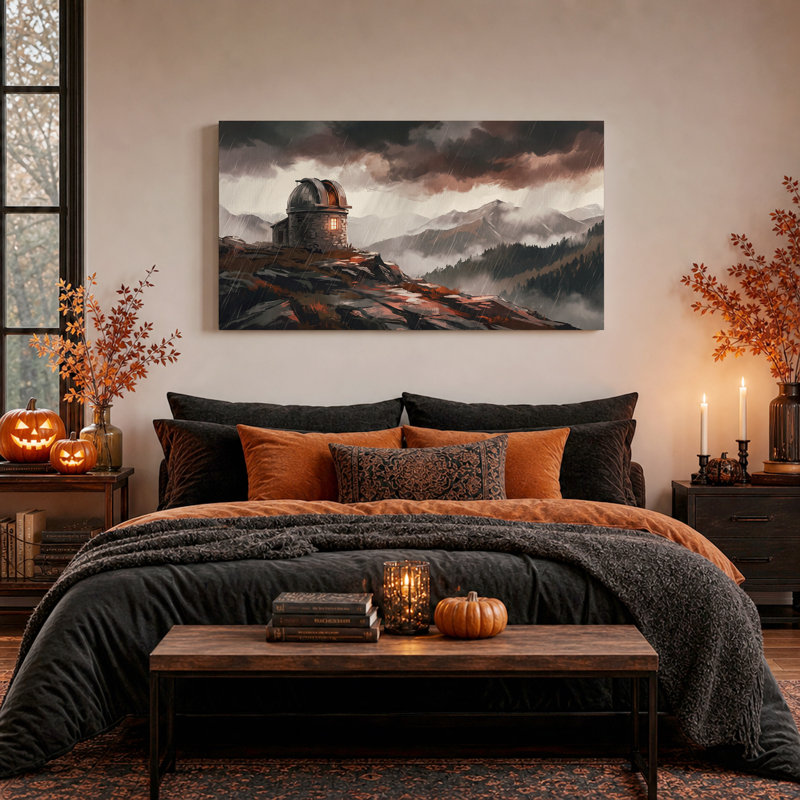 Art mural sur toile Halloween, L 58 po x H 28 po