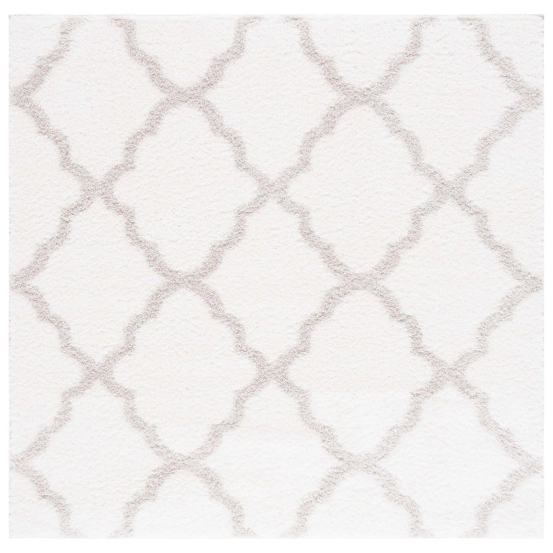 Danesh Tahoe Shag Performance Geometric Rug, Square 6'7"
