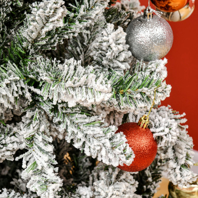 Arbre de Noël artificiel avec 1084 pointes et base robuste