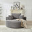 Boneless Sponge Single Sofa,fluffy Modern Sleeper Chair-1897849663-1897849657