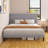 Alti 44.8'' Velvet Upholstered Tufted Bed with Charging Station-150583408-150583409