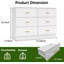 47.24 " W 6 - Drawer Dresser