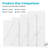 Sintered Stone Rectangular Table Top-117289829