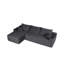 Canapé d'angle Cloud de 274 cm (108 pouces) avec méridienne en L et poches latérales, design modulaire moderne, assise profonde, aucun assemblage requis-1304414930-1304414931-1304414934