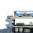Orlith 53.3" Outdoor Rolling Grill Cart Potting Bench Table With Adjustable Shelf-1644125437
