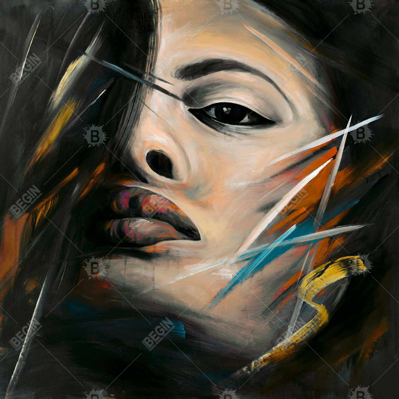 " Abstract Woman Portrait "