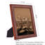 Cadre photo en bois d'acajou mat Ruthe-1095584619