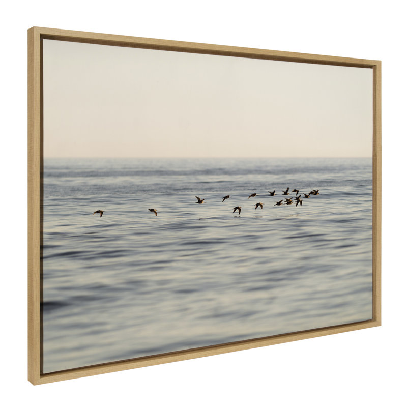 «Birds of a Feather» par Crystal Lynn Collins, reproduction d'art sur toile encadrée, H 28 po x l 38 po x P 1,62 po