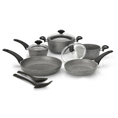 10 - Piece Non-Stick Aluminium Cookware Set